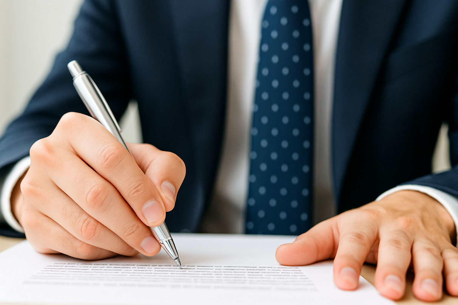 会社設立に必要な書類を確認するイメージ